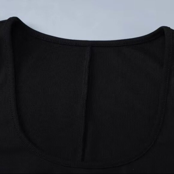 Women’s Black Bodycon Maxi Dress Sleeveless Tank Long Slim Fit Evening Party - Picture 8 of 12